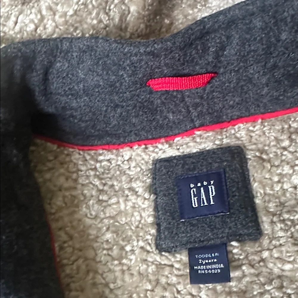 Gap wool Cozy Gray Toggle Coat for Kids Gray 2Y